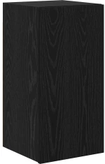 vidaXL Σετ επίπλου τηλεόρασης 7 pcs Μαύρη δρυς 80 x 30 x 30 εκ