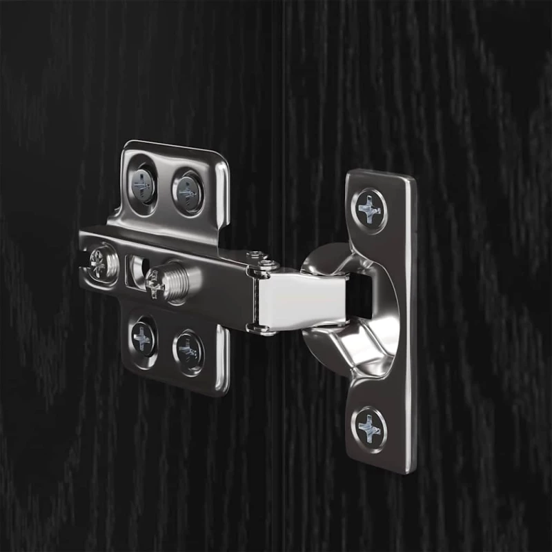 vidaXL Σετ επίπλου τηλεόρασης 7 pcs Μαύρη δρυς 80 x 30 x 30 εκ