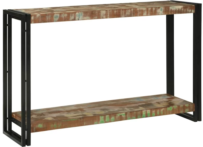 vidaXL Τραπέζι κονσόλας 120 x 33 x 75 εκ Μασίφ ανακυκλωμένο ξύλο