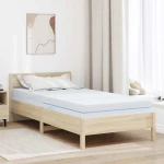 vidaXL Στρώμα Λευκό 120 x 200 cm Pěna