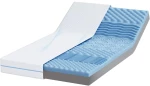 vidaXL Στρώμα Λευκό 120 x 200 cm Pěna