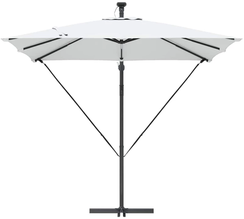 vidaXL Ομπρέλα Cantilever Banana Άμμος 249 x 249 x 250 εκ.