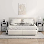 vidaXL Κομοδίνο Γκρι sonoma 40 x 31 x 60 εκ. Επεξεργασμένο ξύλο