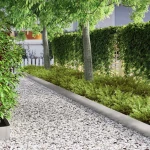 vidaXL Φράχτης Κήπου Ασημί 450 x 20 εκ Γαλβανισμένος χάλυβας