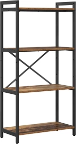 vidaXL Βιβλιοθήκη Παλαιό ξύλο 60 x 30 x 118 εκ Επεξεργασμένο ξύλο
