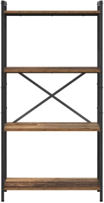 vidaXL Βιβλιοθήκη Παλαιό ξύλο 60 x 30 x 118 εκ Επεξεργασμένο ξύλο