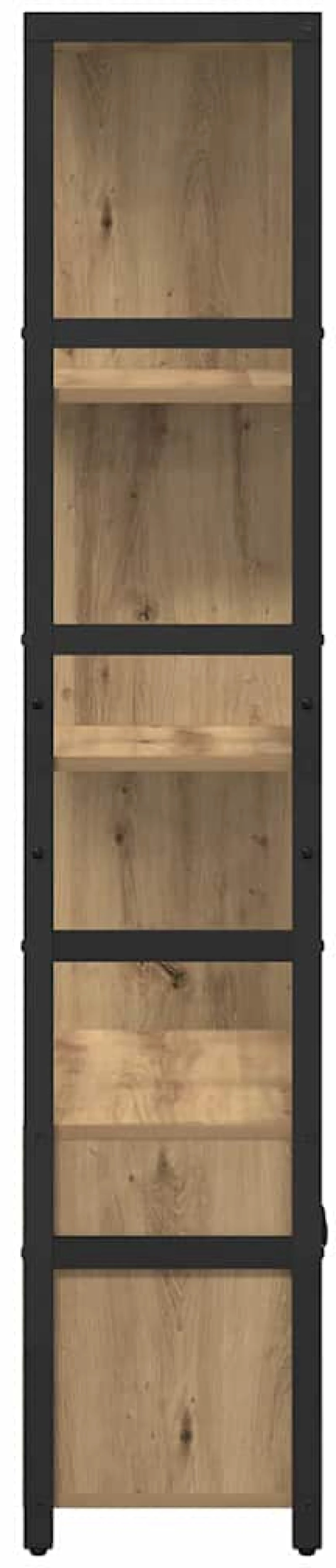 vidaXL Ράφι Βιβλίων artisan δρυς 80 x 30 x 155.5 εκ Επεξεργασμένο ξύλο