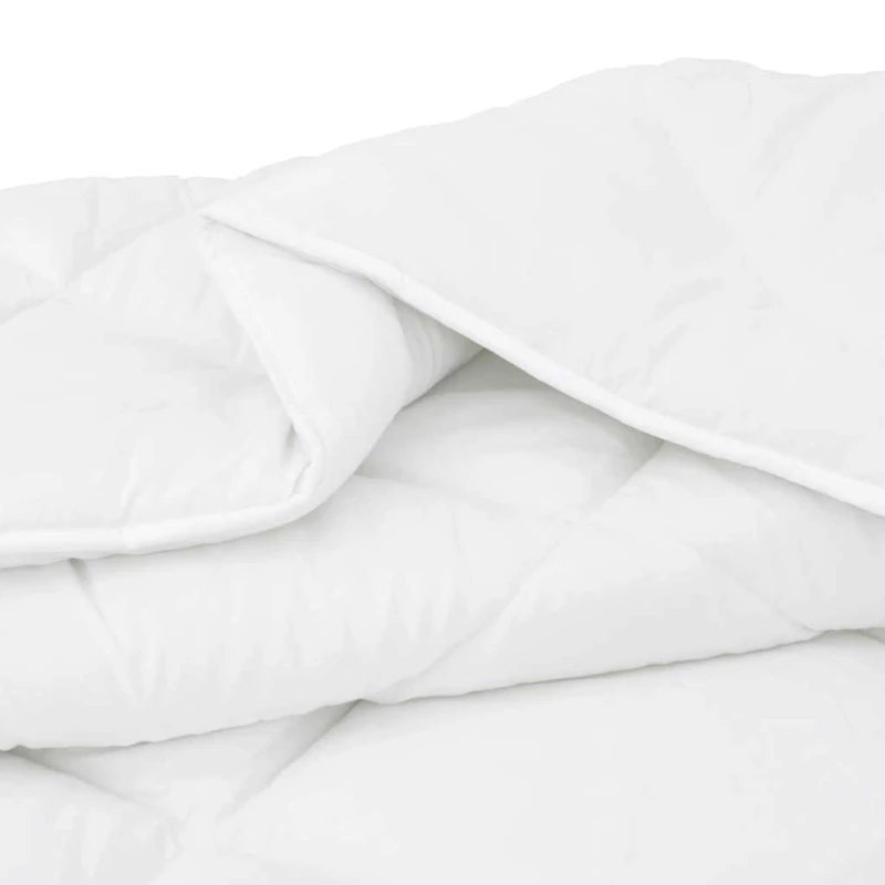 vidaXL Χειμερινό Παπλωματοθήκη 3 pcs Λευκό 200 x 220 cm Μικροΐνες