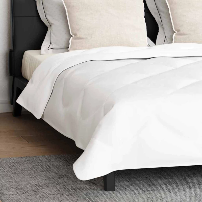 vidaXL Χειμερινό Παπλωματοθήκη 3 pcs Λευκό 260 x 220 εκ. Μικροΐνες