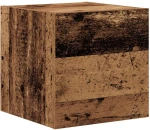 vidaXL Σετ επίπλου τηλεόρασης 10 pcs Παλαιό ξύλο 60 x 30 x 30 cm
