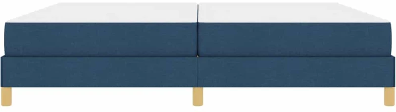 vidaXL Κρεβάτι με ελατήρια Μπλε και Καφέ 200 x 200 cm