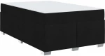 vidaXL Σκελετός Κρεβατιού Μαύρο 120 x 190 cm ύφασμα