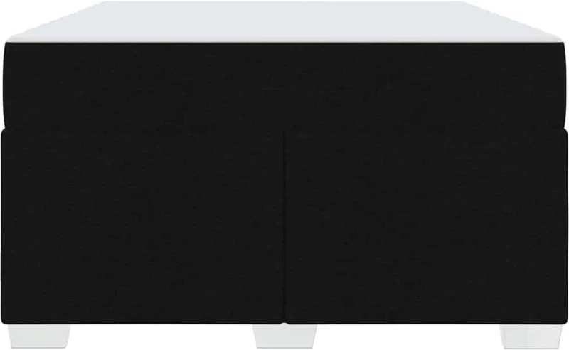 vidaXL Σκελετός Κρεβατιού Μαύρο 120 x 190 cm ύφασμα