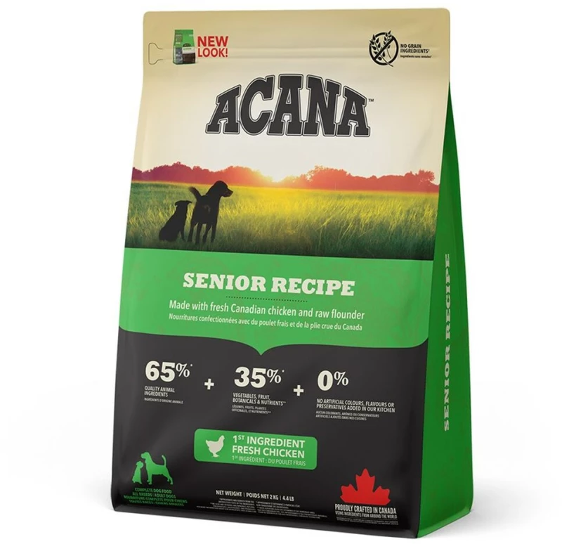 Φαγητό για ζώα Acana Senior Recipe Ανώτερο 2 Kg