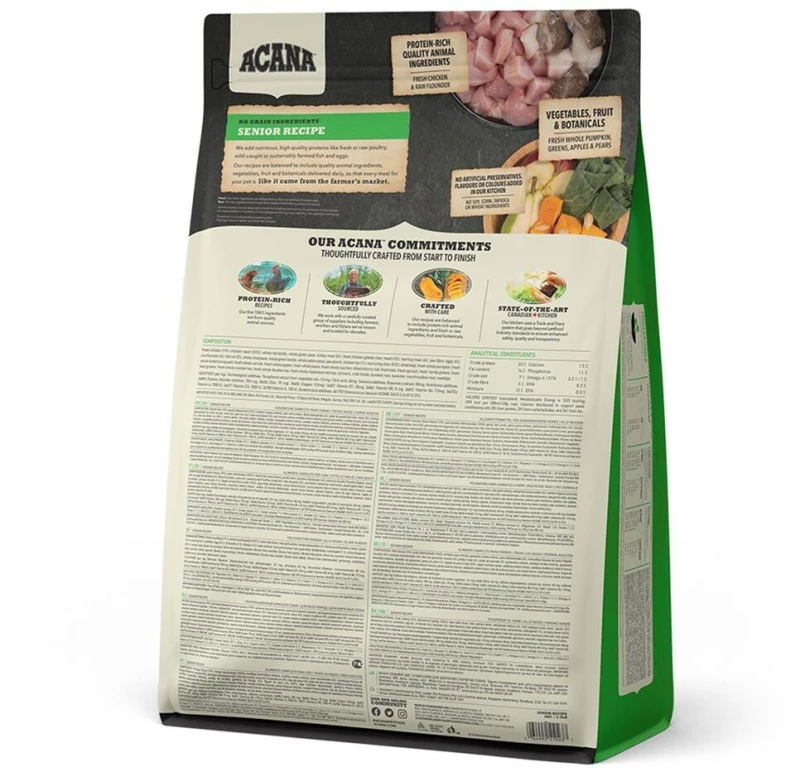 Φαγητό για ζώα Acana Senior Recipe Ανώτερο 2 Kg
