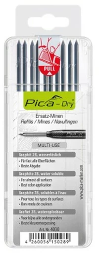 Μύτες Μηχανικών Μολυβιών Pica Dry Γραφίτης
