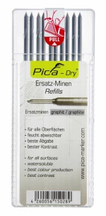 Μύτες Μηχανικών Μολυβιών Pica Dry Γραφίτης