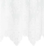 vidaXL Κουρτίνες με κουρτίνες Λευκό 400 x 120 cm Πολυεστέρας