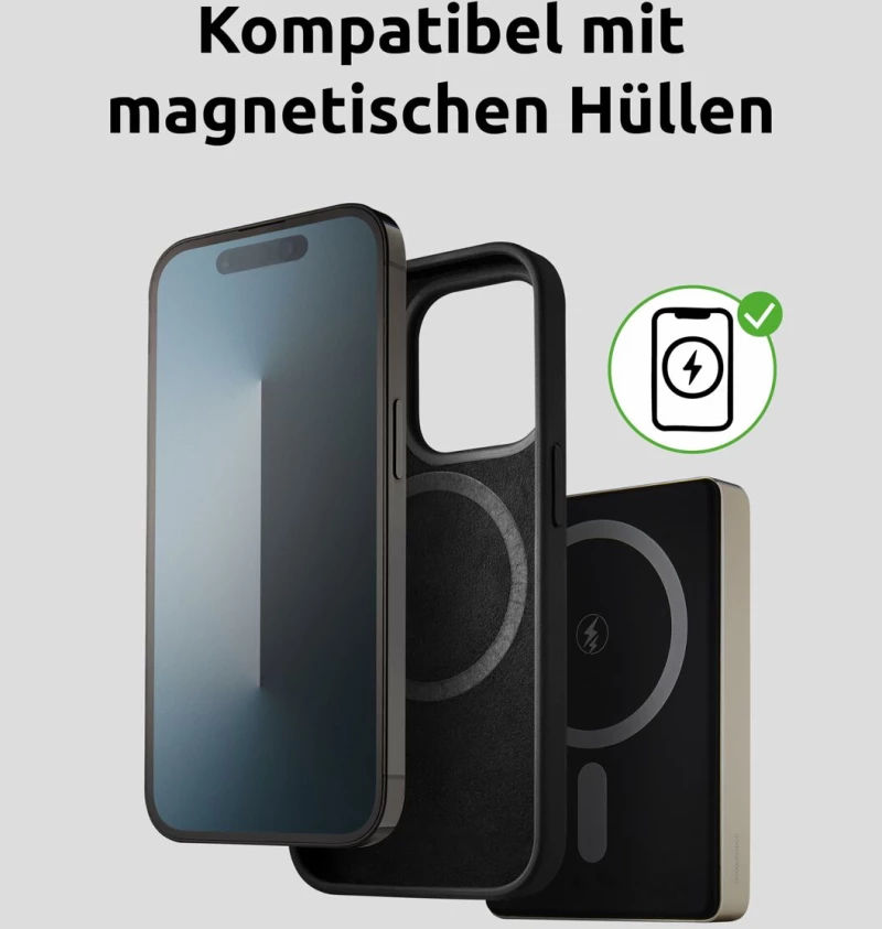 Powerbank INTENSO MW10000 MagSafe 10000 mAh Σαμπάνια