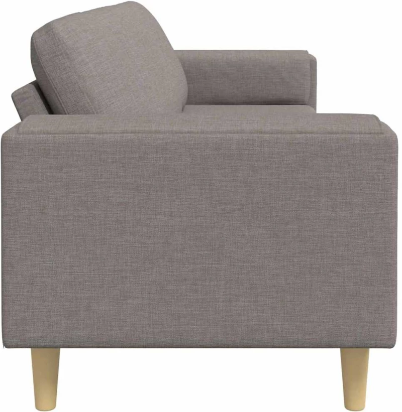 Σετ Καναπέ Taupe ύφασμα