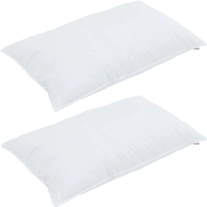 vidaXL Πάπλωμα με μαξιλάρι 3 pcs Λευκό 240 x 220 cm Μικροΐνες