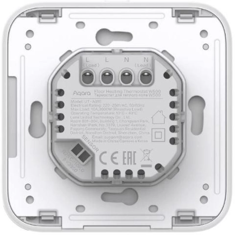 SMART HOME FLOOR THERMOSTAT/W500 UT-A01D AQARA
