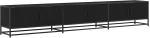 vidaXL Ντουλάπι TV Μαύρη δρυς 240 x 35 x 41 εκ Επεξεργασμένο ξύλο