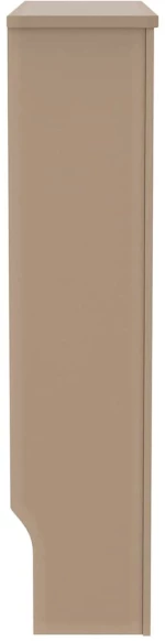 vidaXL Κάλυμμα καλοριφέρ 2 pcs Καφέ 112x19x81.5cm Συνθετικόξύλο