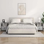 vidaXL Κομοδίνο Γκρι sonoma 41.5 x 40.5 x 55 εκ. Επεξεργασμένο ξύλο