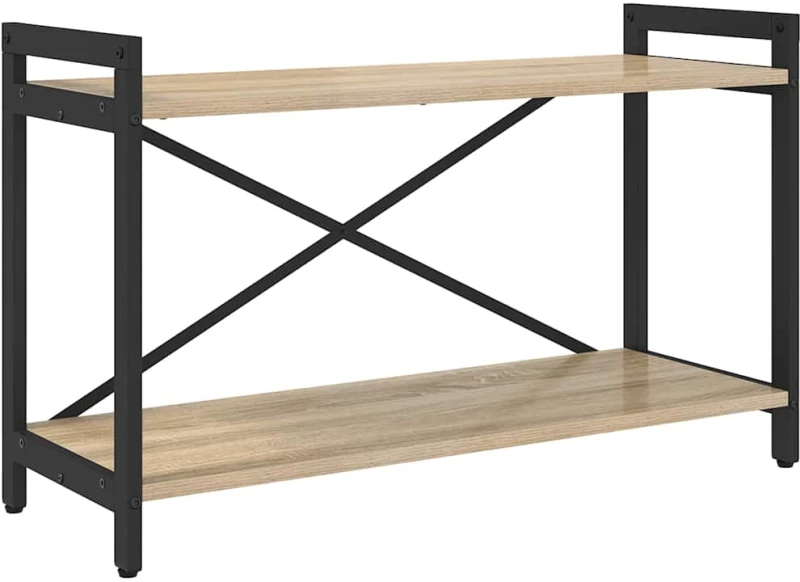 vidaXL Βιβλιοθήκη Sonoma Δρυς 80 x 30 x 48.5 εκ Επεξεργασμένο ξύλο
