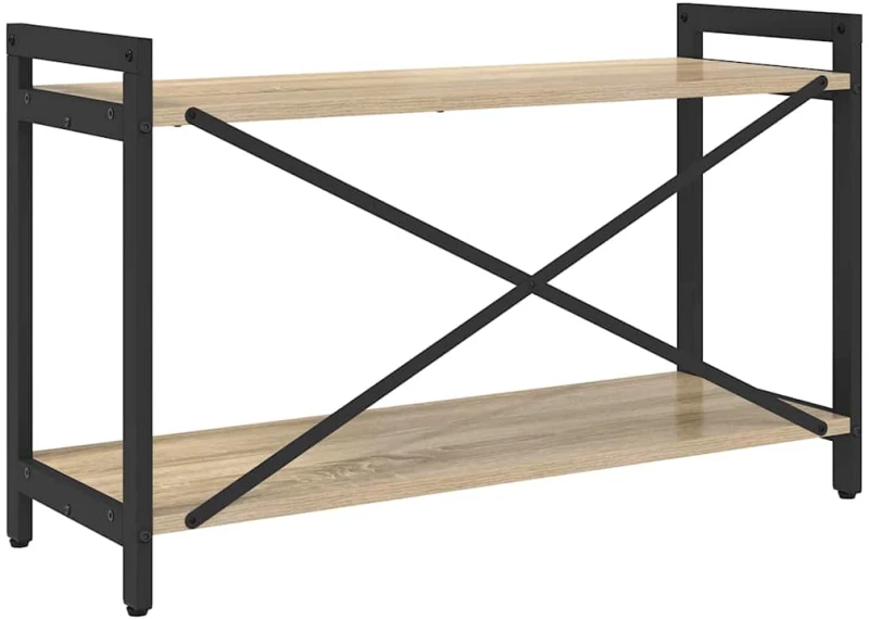 vidaXL Βιβλιοθήκη Sonoma Δρυς 80 x 30 x 48.5 εκ Επεξεργασμένο ξύλο