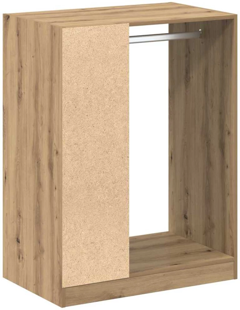 vidaXL Ντουλάπι artisan δρυς 77 x 48 x 102 cm Επεξεργασμένο ξύλο