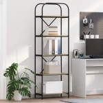 vidaXL Ράφι Βιβλίων Sonoma Δρυς 60 x 30 x 183 εκ Επεξεργασμένο ξύλο