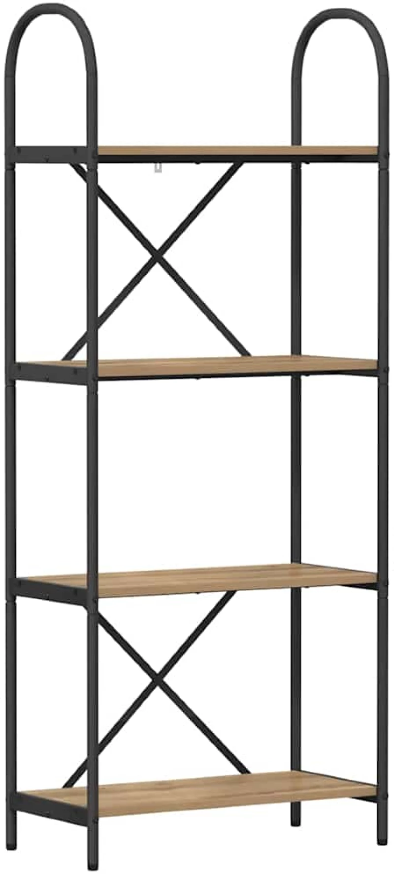 vidaXL Ράφι Βιβλίων artisan δρυς 60 x 30 x 146 εκ Επεξεργασμένο ξύλο