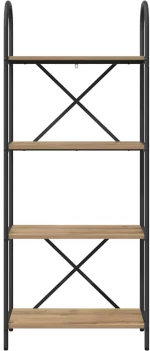vidaXL Ράφι Βιβλίων artisan δρυς 60 x 30 x 146 εκ Επεξεργασμένο ξύλο