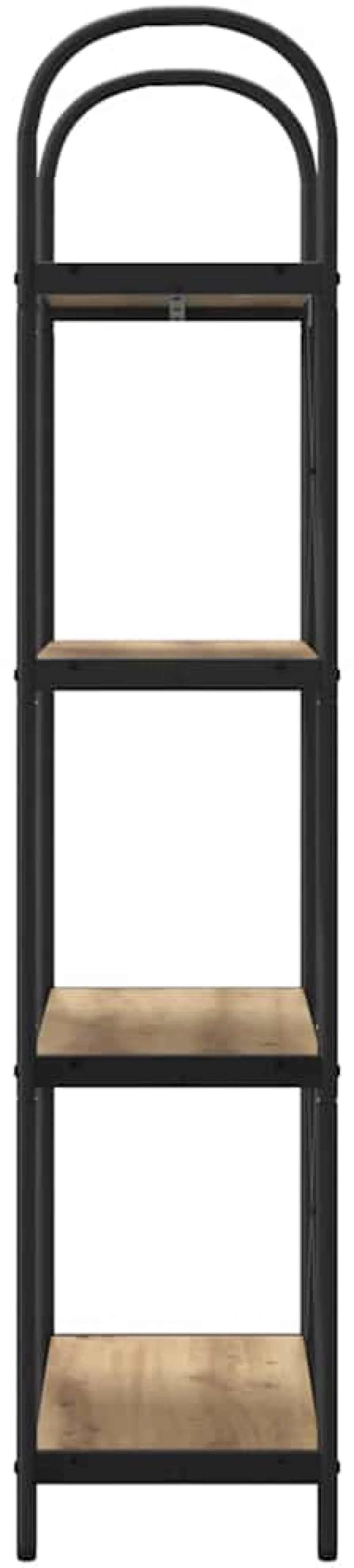 vidaXL Ράφι Βιβλίων artisan δρυς 60 x 30 x 146 εκ Επεξεργασμένο ξύλο