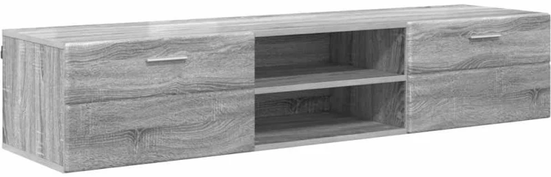 vidaXL Ντουλάπι TV Γκρι sonoma 150 x 39 x 30 εκ Επεξεργασμένο ξύλο