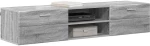 vidaXL Ντουλάπι TV Γκρι sonoma 150 x 39 x 30 εκ Επεξεργασμένο ξύλο