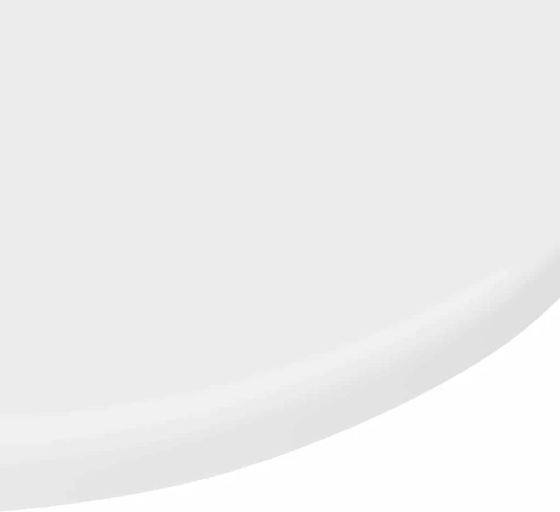 vidaXL Καπάκι τραπεζιού Λευκό 40 x 40 x 1.5 cm Επεξεργασμένο ξύλο