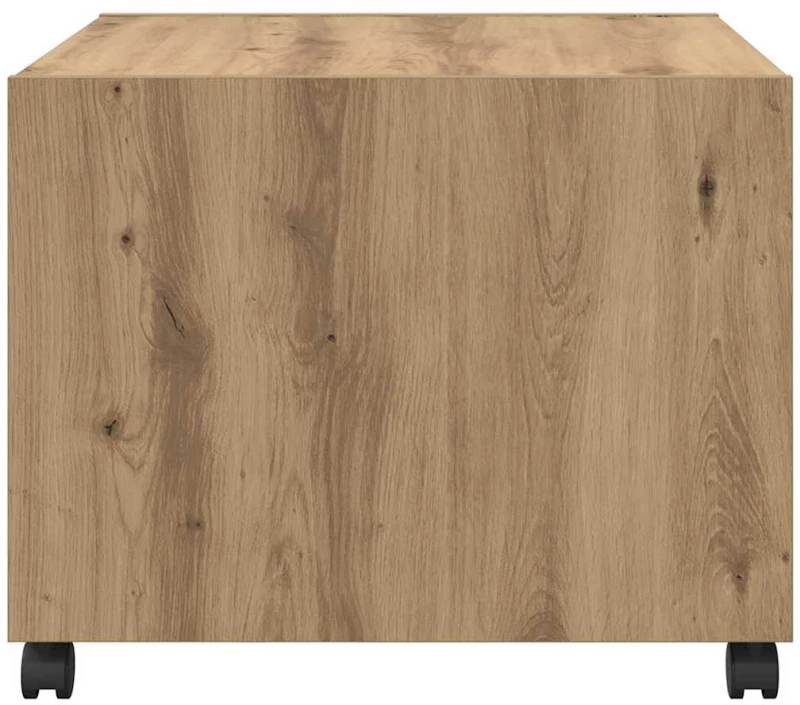 vidaXL Τραπεζάκι σαλονιού with Drawer artisan δρυς 55 x 55 x 45 cm