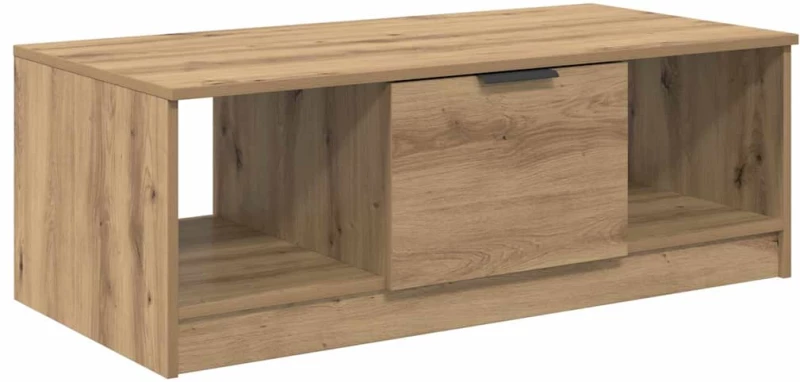 vidaXL Τραπεζάκι σαλονιού artisan δρυς 100 x 50 x 36 εκ