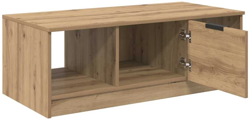vidaXL Τραπεζάκι σαλονιού artisan δρυς 100 x 50 x 36 εκ