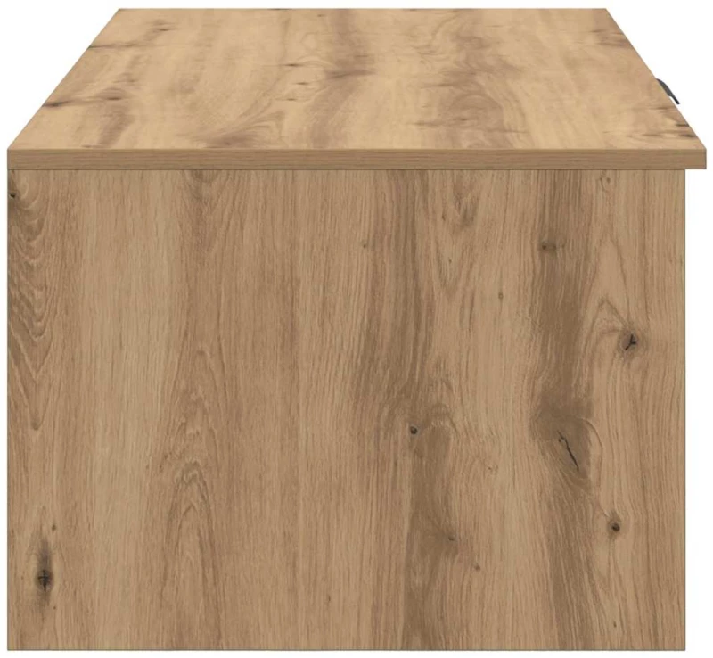 vidaXL Τραπεζάκι σαλονιού artisan δρυς 100 x 50 x 36 εκ