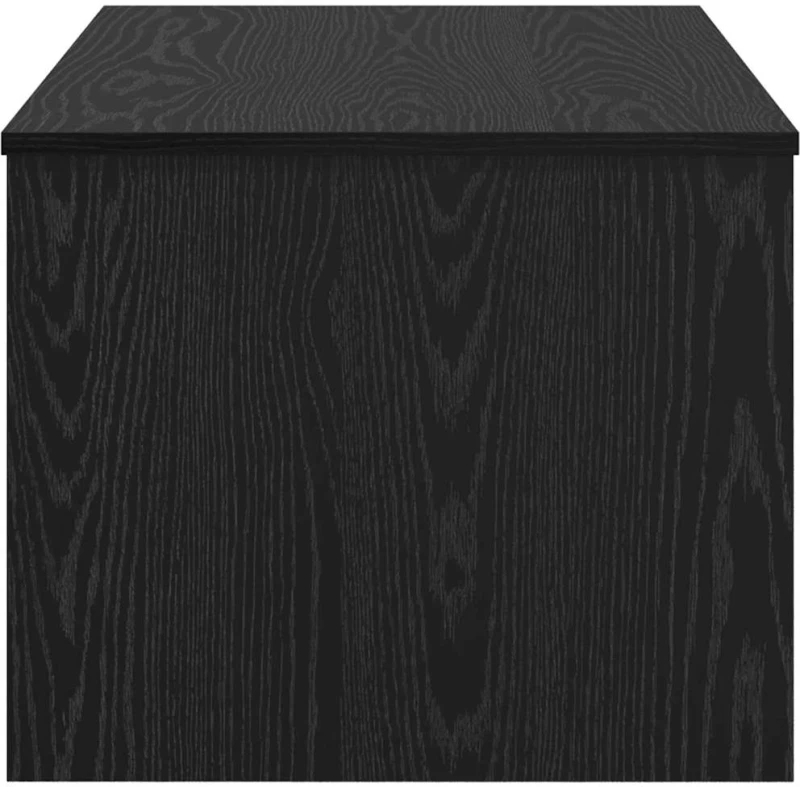vidaXL Τραπεζάκι σαλονιού Μαύρη δρυς 80 x 50.5 x 41.5 εκ