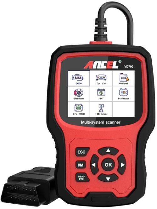 Διαγνωστικός σαρωτής Ancel VD700 OBD2