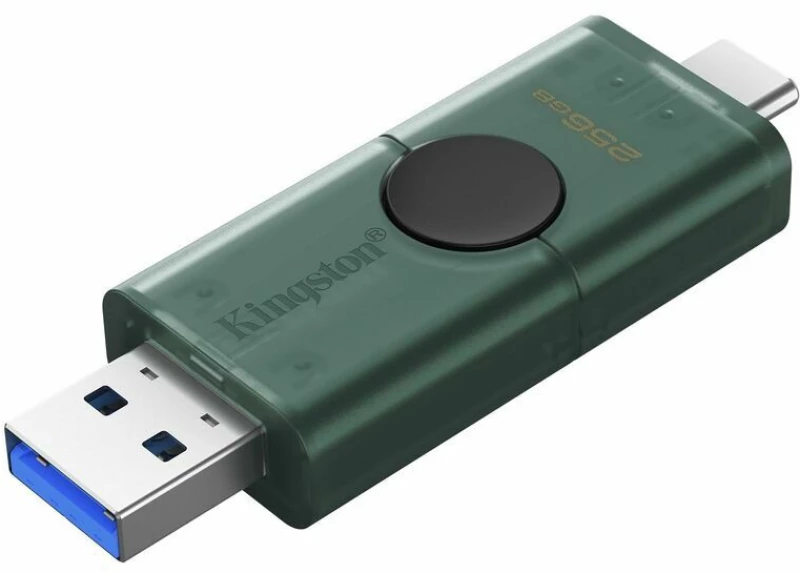 Στικάκι USB Kingston DTDEG2/256GB 256 GB Μαύρο Πράσινο