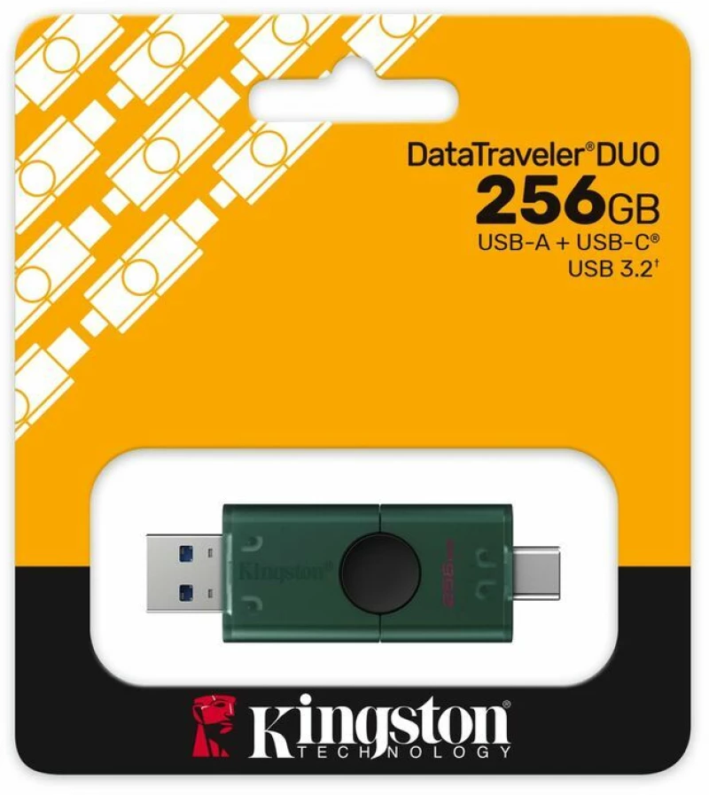 Στικάκι USB Kingston DTDEG2/256GB 256 GB Μαύρο Πράσινο