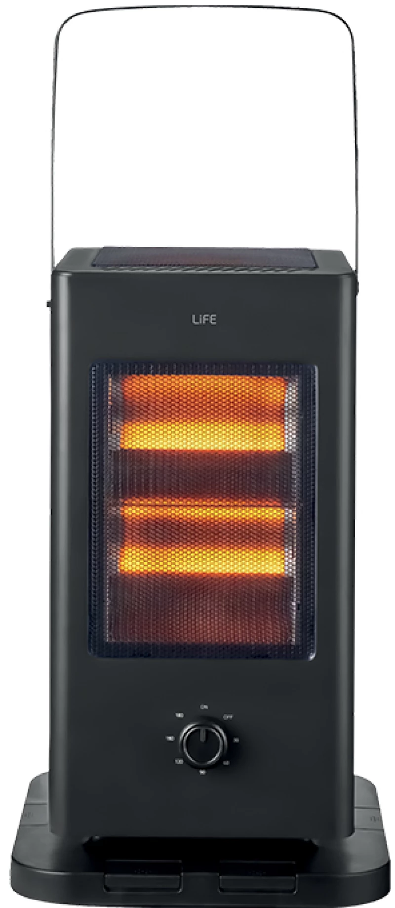 LIFE Ηλεκτρική θερμάστρα χαλαζία 5 πλευρών, 2000W 360 PLUS