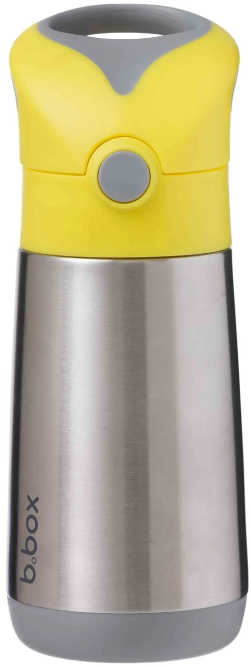 B.Box Ισοθερμικό Παγούρι με Καλαμάκι 350ml Lemon Sherbet