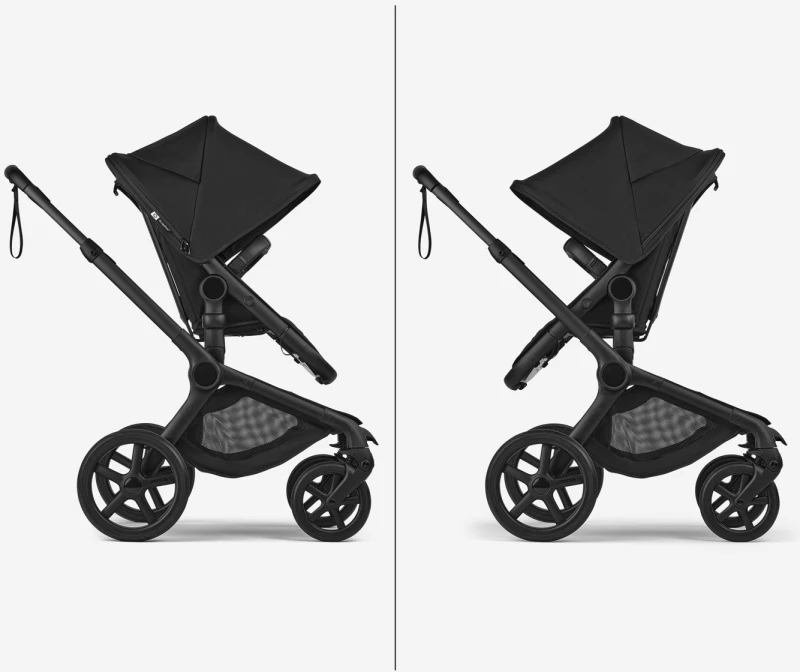 Bugaboo Καρότσι 2 σε 1 Fox 5 Renew Complete Black-Desert Taupe Melanze